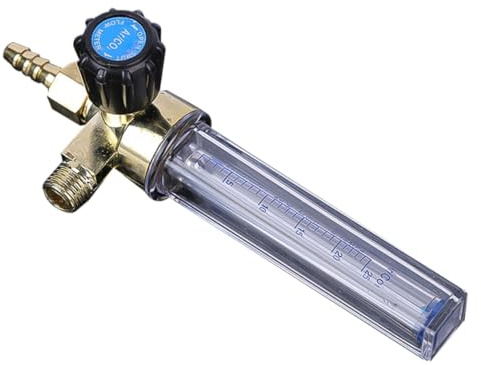 KITANDOVE Druckminderer Durchflussmesser Co2-regler Argon-messgerät Durchflussanzeige Durchflussmesser-regler Druckverminderer Argongasregler Argon-gasflasche Co2-messgerät Transparent