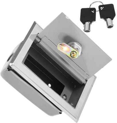 Veemoon Rolling Door Switch Box Empty Enclosure for Garage Door Operation Button Security Lock Automated Shutter Lock Mechanism