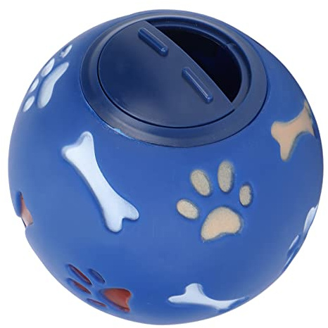 Haofy Balle de Nourriture pour Chien à Fuite, Balle de Friandises à Alimentation Lente en Matériau ABS pour Chiens, Encourage Une Alimentation Saine et Un Temps de Jeu Engageant pour Les Animaux de