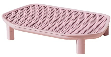 Ioensy Katzentransportbox mit Stufe Und Kriechmöglichkeit. Haustierbedarf. Kätzchentransportbox mit Stufe, Rosa