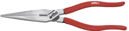 Wiha Flachrundzange Classic mit Schneide gerade Form (26718) 160 mm