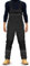TMG® | Lange Arbeitslatzhose Herren, Schwarze Latzhose mit Kniepolstertaschen aus Cordura, viel Stauraum, robust | 52