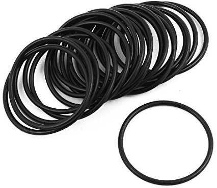 Aexit 20 Stück schwarz 30mm x 1,8mm ölbeständiger Dichtring O-Form NBR Gummitüllen (40a04a7cc53a62bea19bdf3602df1af5)