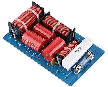 600 / 4500Hz ljud- och videofrekvensdelningsdelar, 800 W 3-vägs delningsfilter frekvensdelare, hi-fi diskant-alto-bas soundshelf crossover filter, bashögtalare och diskant för subwoofer hi-fi-högtalare