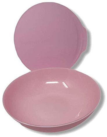 TUPPERWARE TUPPER Servier-Schüssel ALLEGRA 275ml 275 ml edel glänzend Schüssel mit Deckel rosa rose pink Perle Glanz