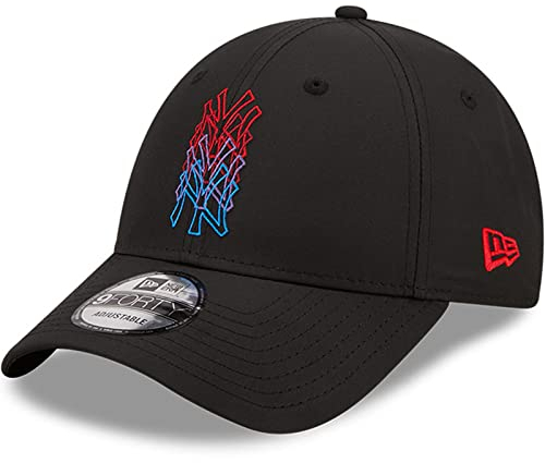 New Era MLB 9FORTY Cap New York Yankees Stacked Logo Black