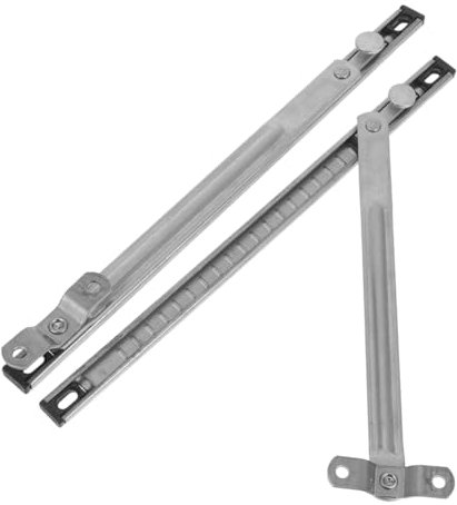 AUTSUPPL 2pcs Adjustable Window Safety Lock Bar 304 Stainless Steel Retractable Protection Lock for Balcony and Sliding Doors Apartment Security Device