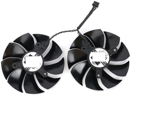 BDAKQJV Scheda Grafica Ventola for Scheda Video GTX1660 GTX1660Ti da 87 mm PLA09215S12H for Ventola di Ricambio for Scheda Grafica da Gioco GTX 1660 Ti 1660 XC Ultra