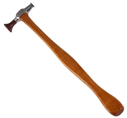 Oxxggkao Marteau de débosselage en tôle - Outils de réparation de carrosserie de voiture - Outil de réparation de bosses - Marteau en alliage d'acier