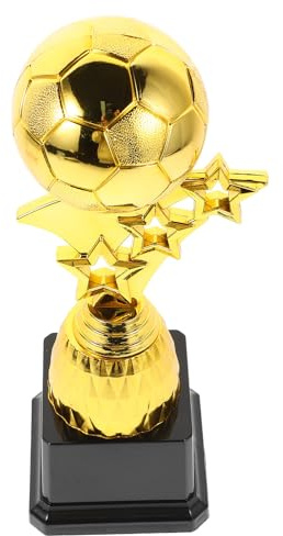 Amosfun Coppa Personalizzabile Calcio Trofeo Plastica per Premiazione Calcetto Torneo Dimensione Compatta per Giochi e Competizioni Sportive