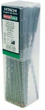 Hitachi HM-Hammerbohrer SDS-plus, Durchm.: 12 mm 260/200 mm, 2-Schneider 10er-Set