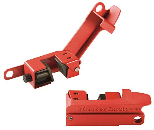 Master Lock 491B Lockout Tagout Circuit Breaker, Tall and Wide Toggles, 2A CR