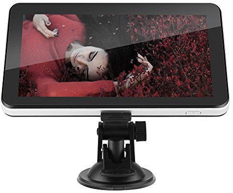 Navigation fürs Auto, Navigation mit Touchscreen, 7 Zoll (17,8 cm), tragbar, GPS-Navigation, 128 M, 8 GB, FM mit kostenloser Karte (EU)