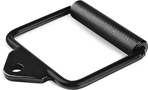 Yes4All Accesorio de cable con mango de fila en D doble, mango en D único para entrenamiento de pesas, accesorios de máquina de cable para gimnasio en casa