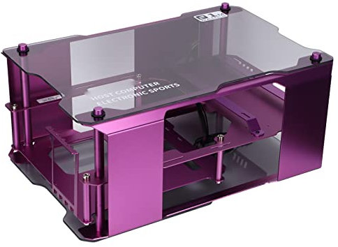 USB3.0 ATX Caja De PC para Juegos con Chasis De Media Torre, Caja De Computadora Caja De Juegos Compacta ATX para PC para Chasis De Computadora Central De Bricolaje, Sistema De Refrigeración por Agua