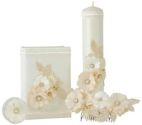 PALOMA RUBIO Vela First COMUNION (Peine Mexicano Ivory Nude Set)
