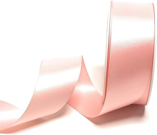 s.dekoda Satinband 25m x 40mm Rosa Schleifenband Dekoband Satin