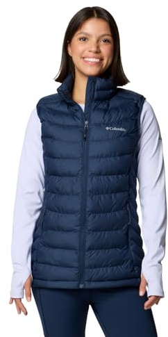 Columbia Powder Lite Vest, Steppweste für Damen, Collegiate Navy, Größe L