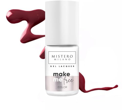 Mistero Milano Make me Mysterious Hybrid Lack - UV LED Nagellack - Gellack Farbgel Gelnägel - UV Nagellack Hybrid - Anfänger DIY Nail Art Maniküre Salon, Langlebig - Nägel Behandlung - 7 ml