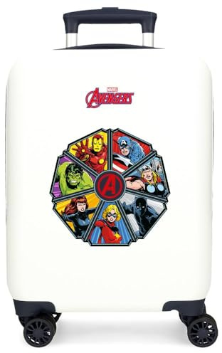 Disney Avengers: To The Power-Gepäck – Kindergepäck, Jungen, Power Side-Kombinationsschloss, 4 Räder, Handgepäck ist aus ABS, einem starren und leichten Material.