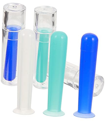 Healeved 6piezas Aplicadores De Lentes De Contacto Herramienta De Extracción Suave y Accesorios Viaje Para Lentes y Transparente