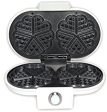 Mini Waffelmaschine Waffeleisen Für Zwei Waffeln Belgischer Doppelwaffelautomat Mit Temperaturregelung Doppelseitige Gleichmäßige Erwärmung Für Fluffige Goldene Waffeln, Paninis, Hash Browns 1200W