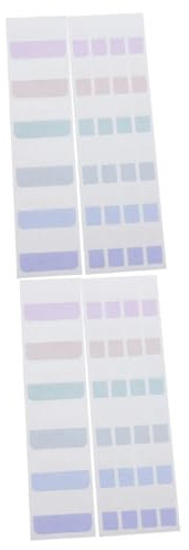 NUOBESTY 600stücke Selbstklebende Index-tabs Für Buchseiten Farbcodierte Haftnotizen Markieren Und Annotieren Von Für Schule Büro Und Studium