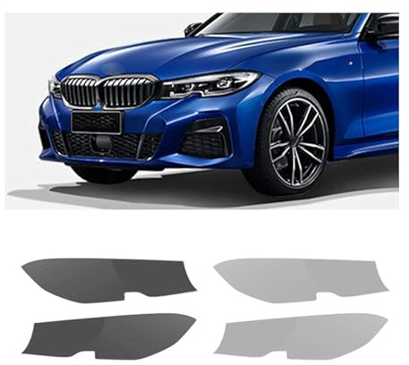 Pellicola protettiva per fari auto Per BMW 3 Series G20 2019-2022 Pellicola protettiva per fari in TPU annerito, accessori auto - Pretagliata originale