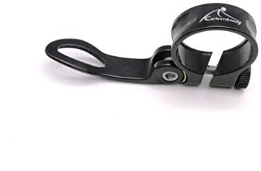 Carbonenmy Collier de serrage de selle de vélo en aluminium 31,8 mm