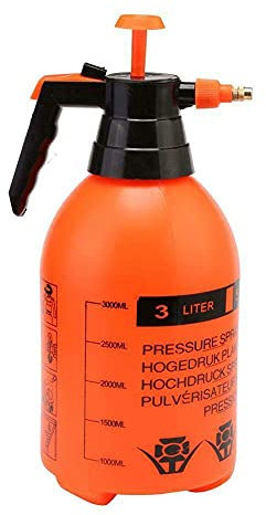 ausuky Spruzzatore spray da giardino con manico a pressione da 2/3 l (3 L)