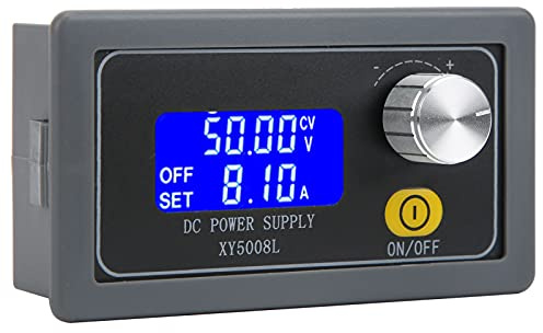 Fuente de alimentación de CC Variable 50V 8A Fuente de alimentación regulada de conmutación ajustable con pantalla LED