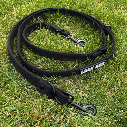 bissfeste Hundeleine mit Bolzenkarabiner schnittfest bisssicher Alltagsleine 2 Meter Karabiner