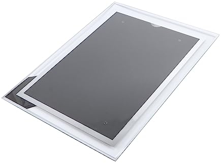MAGICLULU 1 Stk Glasrahmen dekorativer Fotorahmen Tischfotorahmen kinderzimmer dekoration magnetische Rahmen Klarer Präsentationsständer Bilderrahmen Fotohalter Bildhalter Kristallglas