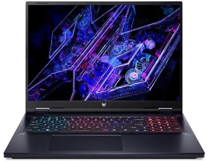 acer Predator Helios Neo 18 Gaming Laptop, 18 WQXGA IPS 165Hz DCI-P3 100%, Intel Core i9-14900HX, 16GB, 1TB SSD, NVIDIA GeForce RTX 4070 8G, Windows 11, Black