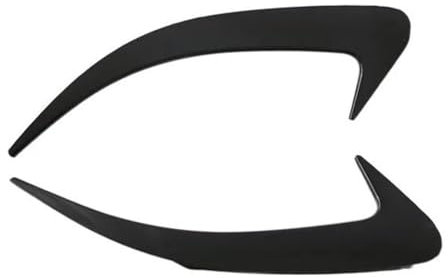 Heckspoiler Für M&ercedes Für B&enz CLA Klasse W118 C118 CLA200 220 250 260 45 AMG 2020-2024 Heckstoßstange Spoiler Canards Lüftungsschlitze Abdeckungsverkleidung(Schwarz)
