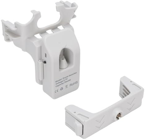 Garsent Dispositivo de Entrega de Drones, de Entrega de Carga útil para Dron Flip, Instalación Fácil, Dispositivo de Transporte de Airdrop de Drones de Carga de 1.76 Oz para Caída de