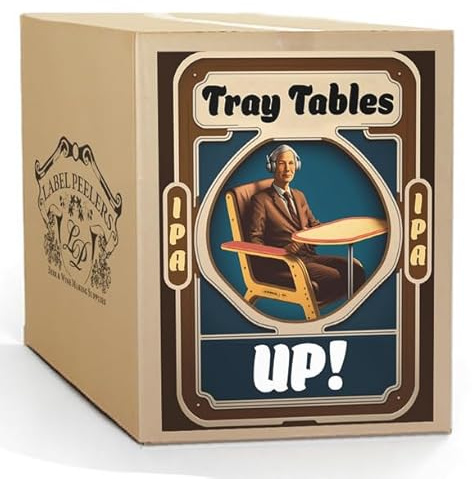 Label Peelers Tray Tables Up IPA Beer Kit