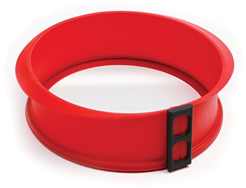 Norpro Silikon/Glas Springform, rot