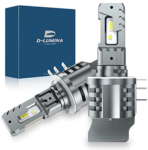 D-Lumina H15 LED-strålkastare glödlampa Canbus felfri 40 W + 10 W (dagsljus) 12 000 LM bil bil lampa lampor konvertering ljus 6 500 K - 2 st