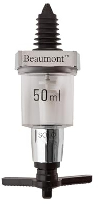 Medidor de alcohol cromado de 35 ml