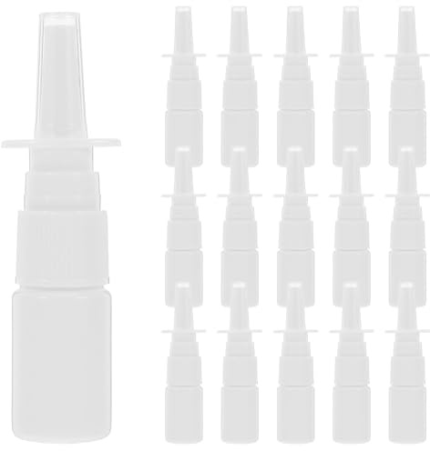 DOITOOL Botella De Spray Recargable 20 Piezas 10 Ml Pulverizador De Nebulización Fina Con Tapa Protectora Portátil Para Viajes Uso Diario