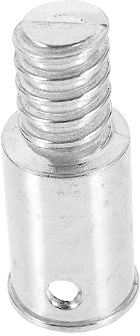 KOMBIUDA Broom Handle Threaded Tip Replacement 2.56 X 0.98 Inch American Style Threaded Connector Adapter for Push Broom Mop Poles Household Commercial Cleaning