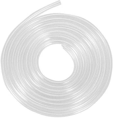 INFINAUTO Petrol Fuel Line 5ft 1/9 ID Fuel Line Hose 1/5 OD Gas Line Pipe Hose for Chainsaw, String Trimmer and Blower Petrol Small Powersports Engines Clear