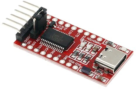 Uitndvyte Module USB SConverter compatible avec les périphériques de sortie 3,3 V et 5 V FT232R