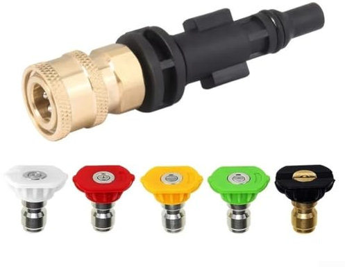 Adaptateur de connexion 35,6 cm pour nettoyeur haute pression en mousse compatible avec LAVOR, PHD et modèles