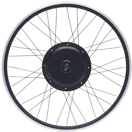 ATIVLB 48V 1000W Ebike Umbausatz Fahrrad Kit Hinterrad Motor E-BIK Hub Integrierte Controller mit Integriertem für t Sich zum Zusammenbauen und Umbauen des 28-Zoll, 29-Zoll 700C,13Ah Batterie