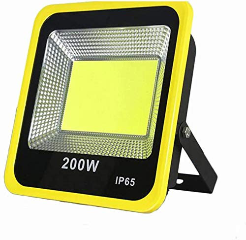 SBCGFY Foco Solar LED de 200 W, IP65, Resistente al Agua, luz de Seguridad para Exteriores, luz de Pared para Patio, Garaje y estacionamiento.