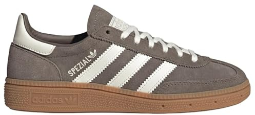 adidas Unisex Handball Spezial J Earth strataOff White/Gum 2 5.5 US