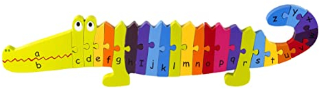 Orange Tree Toys Alphabet Crocodile Puzzle