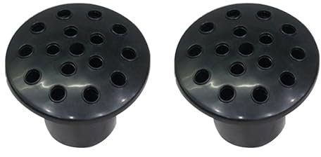 Lot de 2/4 supports de fleurs funéraires avec couvercle pour décoration funéraire